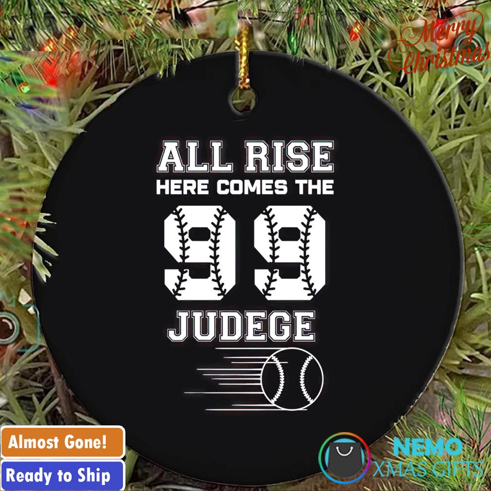 Aaron Judge all rise here comes the judge ornament