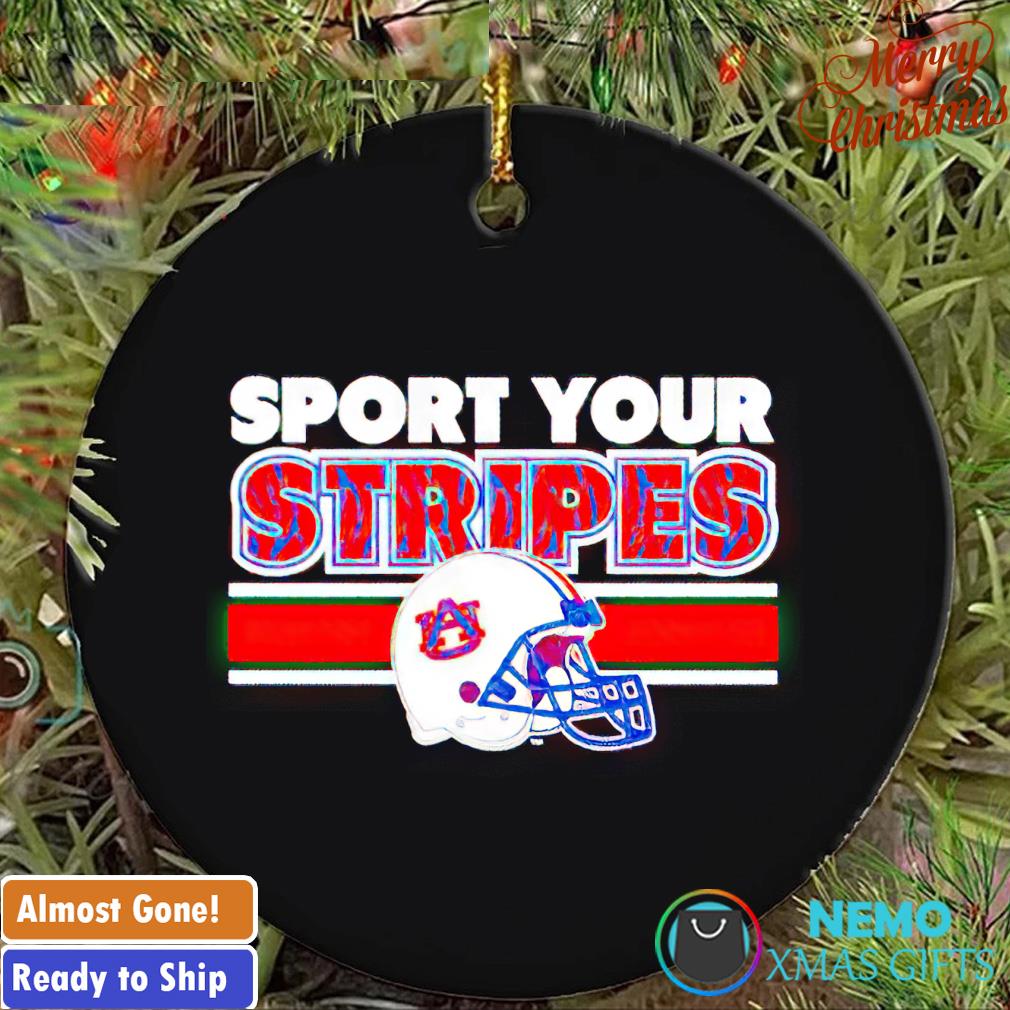 Auburn Tigers sport your stripes ornament