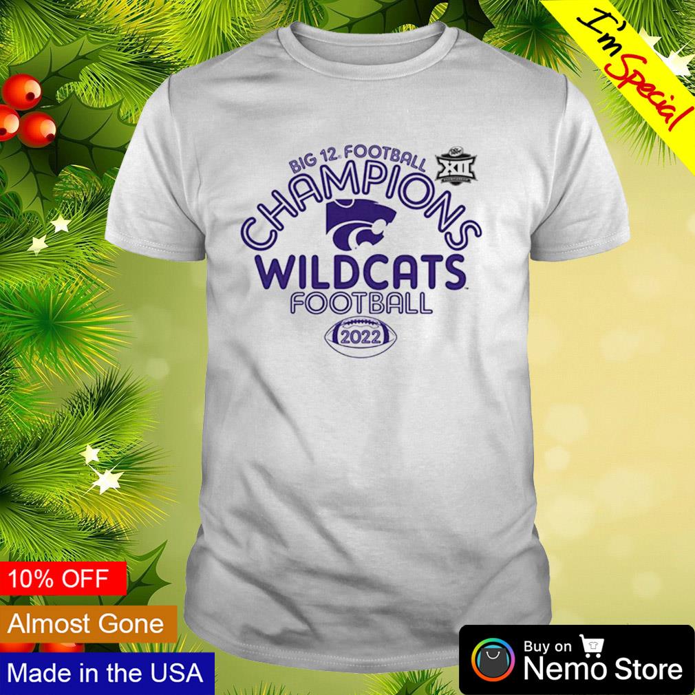 Big 12 football champions K-State Wildcats 2022 shirt