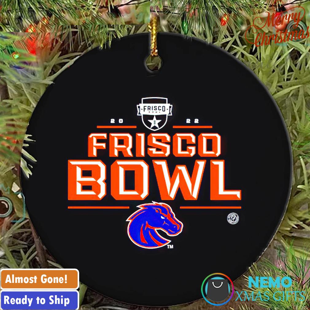 Boise State Broncos 2022 Frisco Bowl ornament