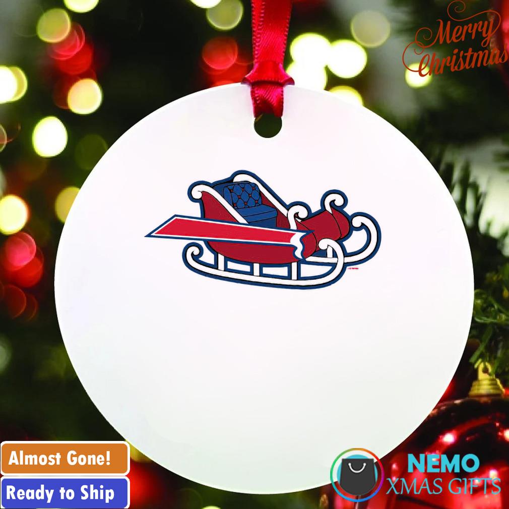 Buffalo Bills sleigh ride ornament