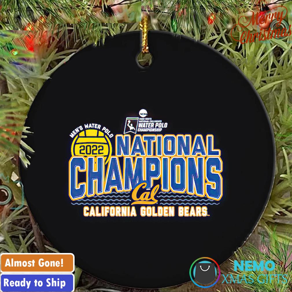 California Golden Bears national champions ornament