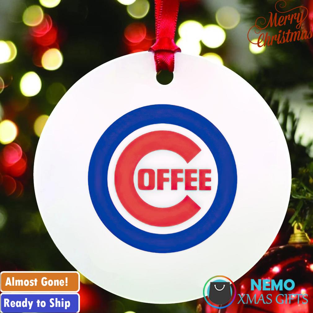 Chicago Cubs coffee ornament