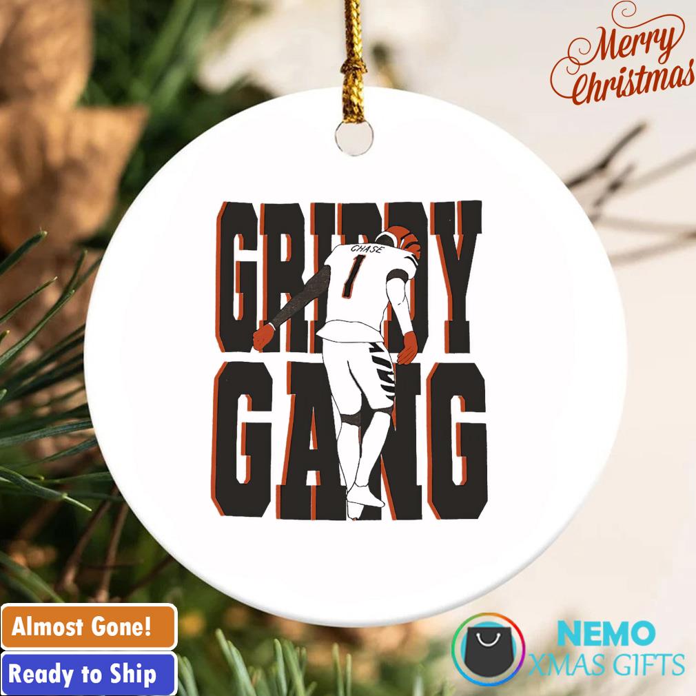 Cincinnati Ja'Marr Chase griddy gang ornament, hoodie, sweater and v-neck t- shirt