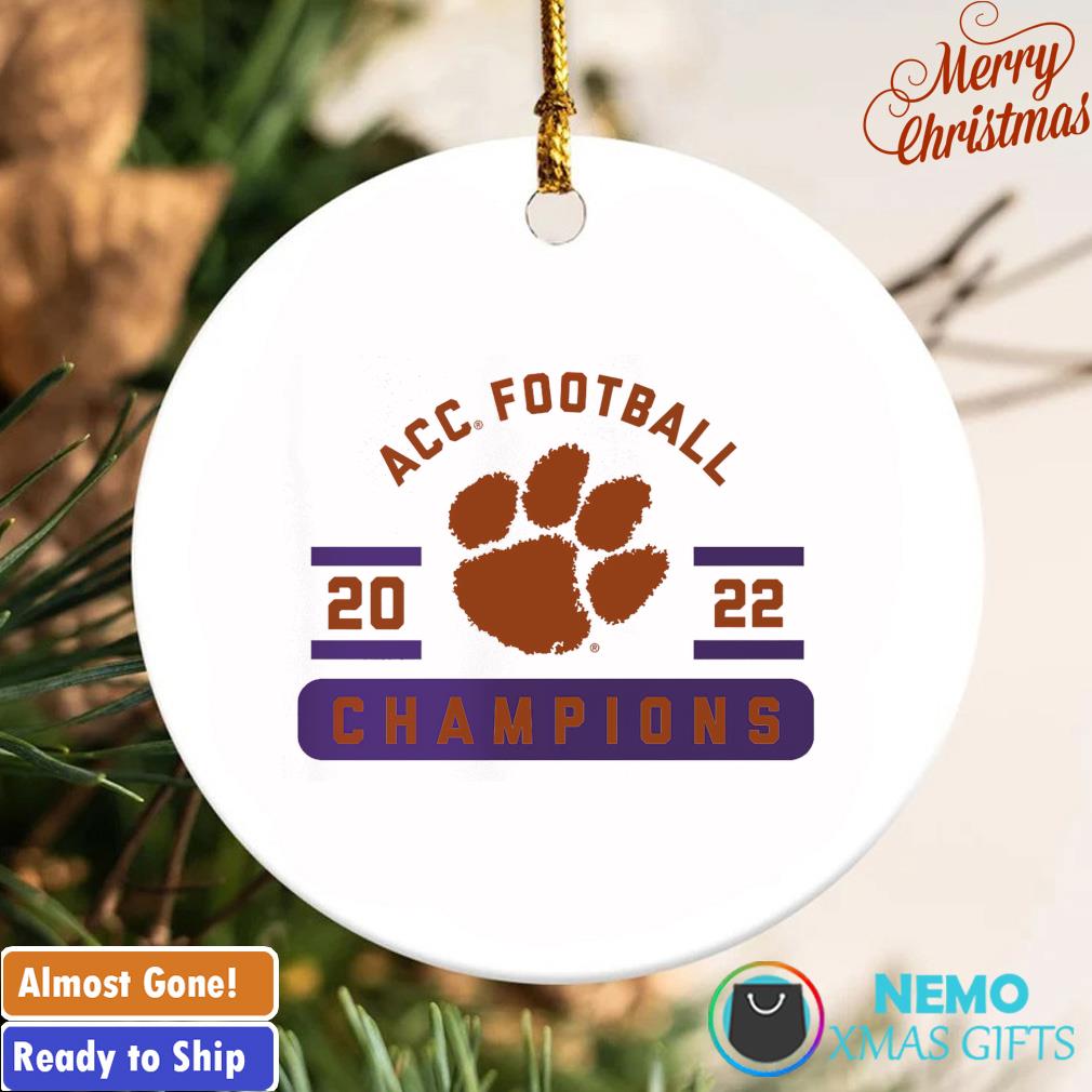 Clemson Tigers Champions Acc Football Conference 2022 Shirt Hoodie