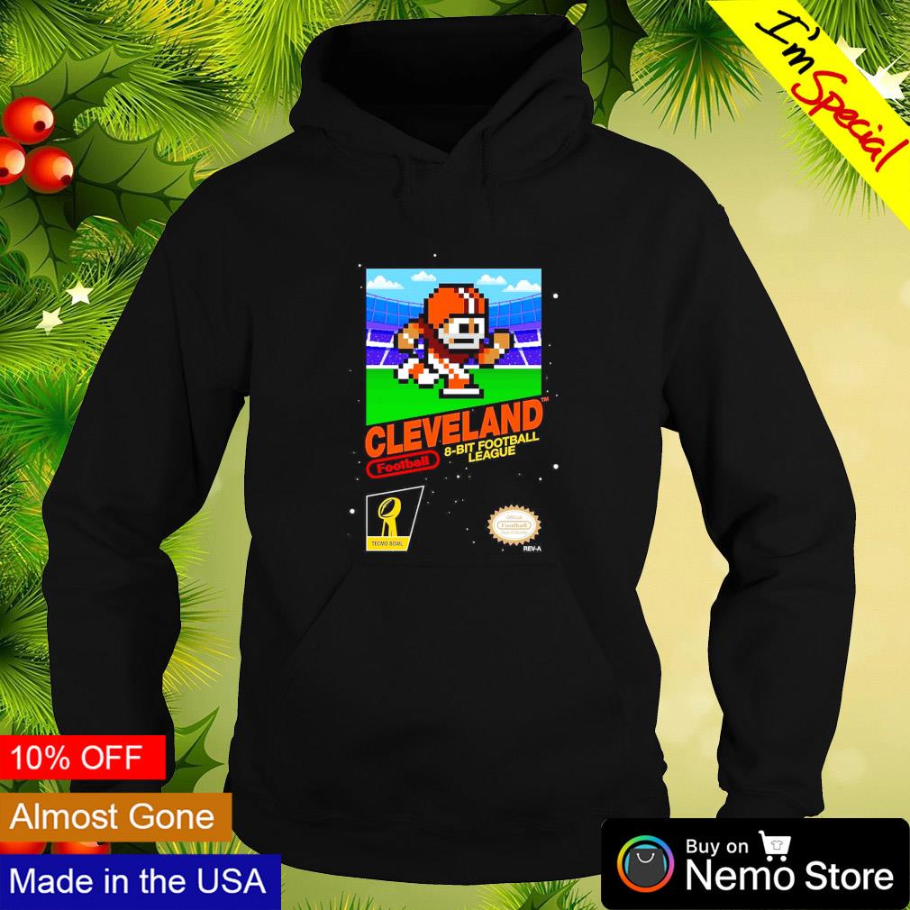 Cleveland Browns football league 8-bit shirt, hoodie, sweater and v-neck t- shirt