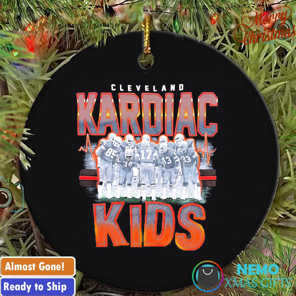 Cleveland Kardiac kids heartbeat ornament