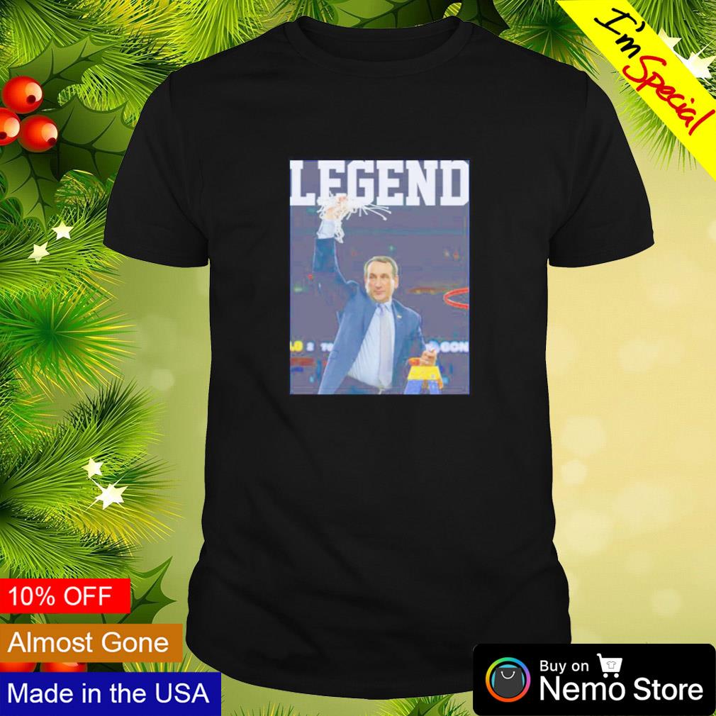 Coach Mike Krzyzewski legend shirt