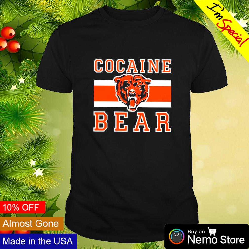 Cocaine bear Chicago Bears shirt, hoodie, sweater, long sleeve and