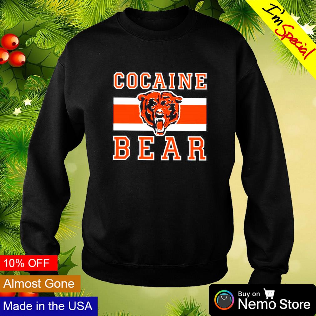 Chicago Bears Cocaine Bear Shirt