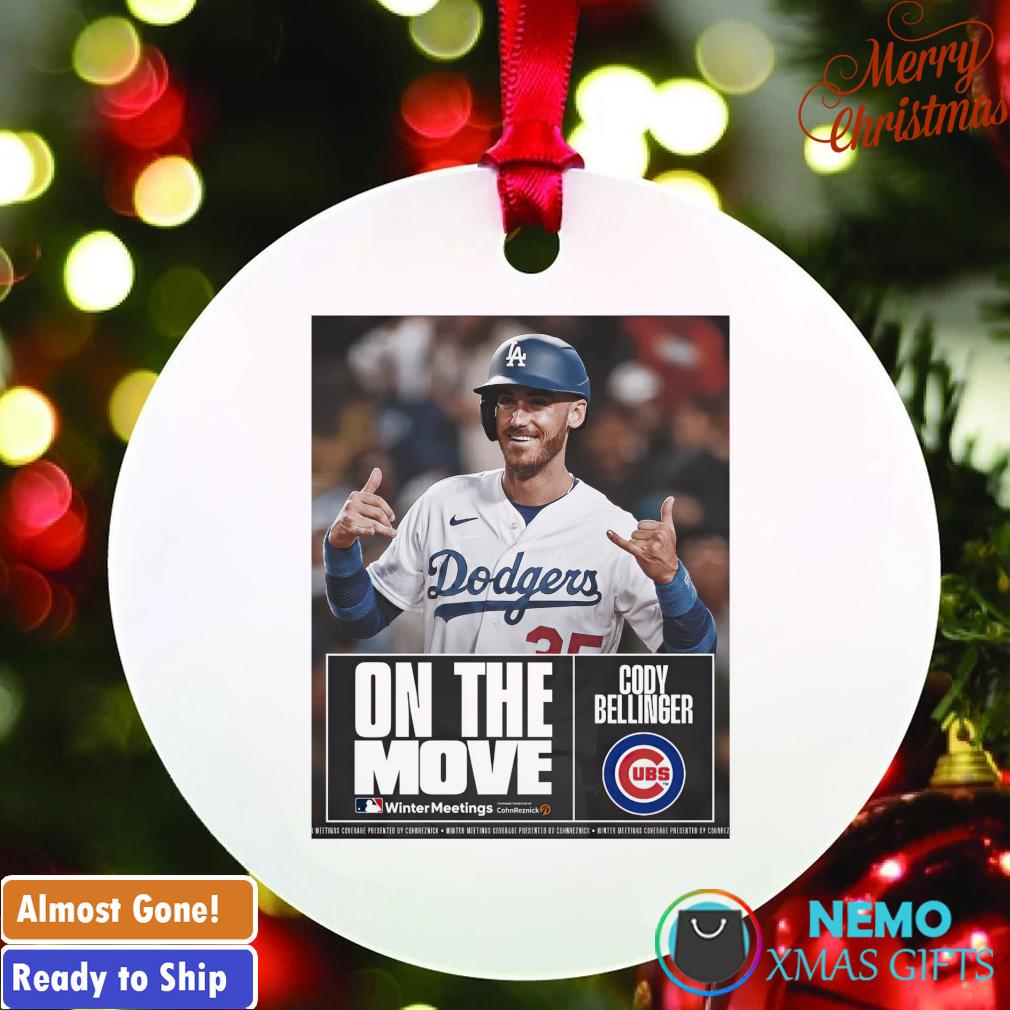 Cody Bellinger on the move winter meetings ornament
