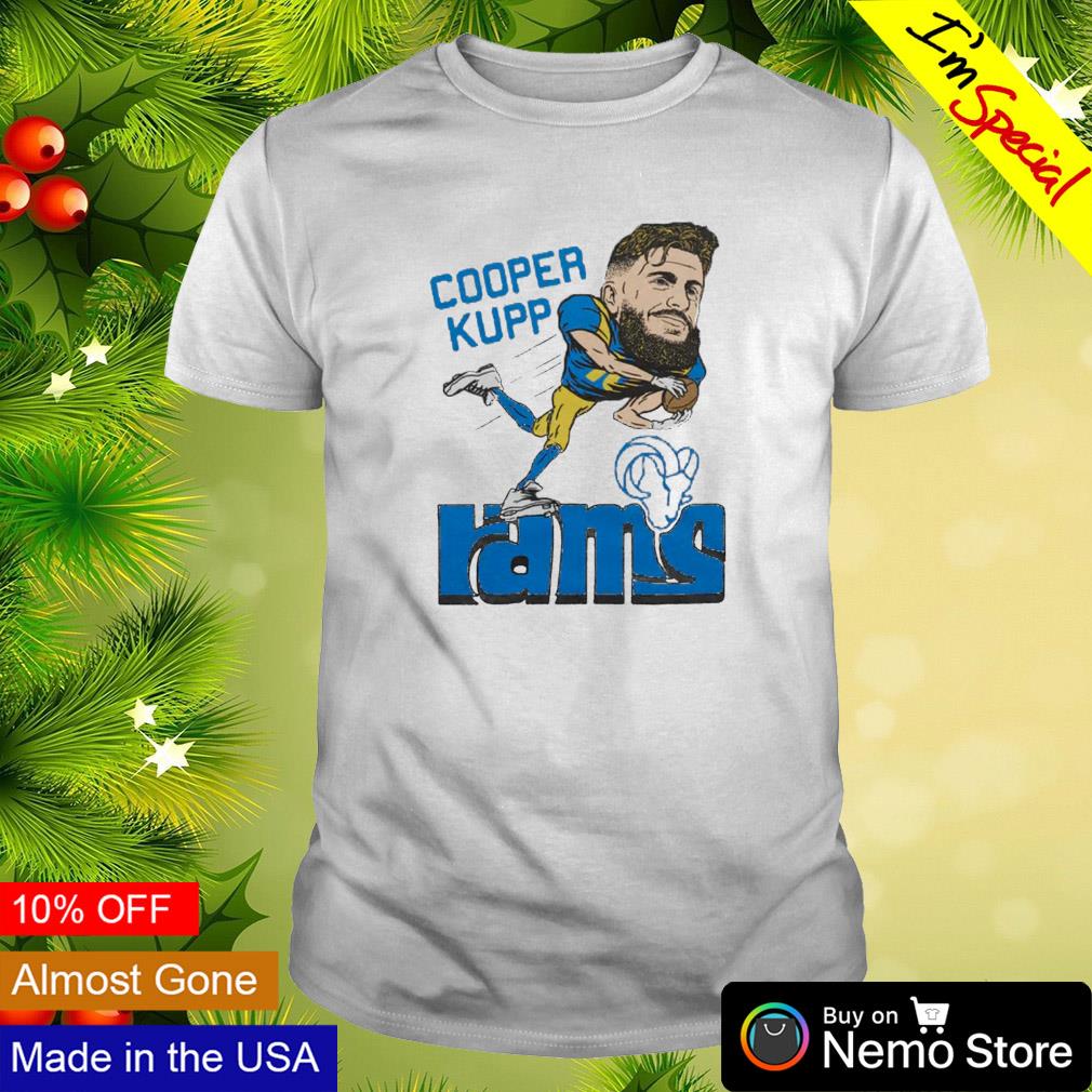 Cooper Kupp Los Angeles Rams caricature shirt