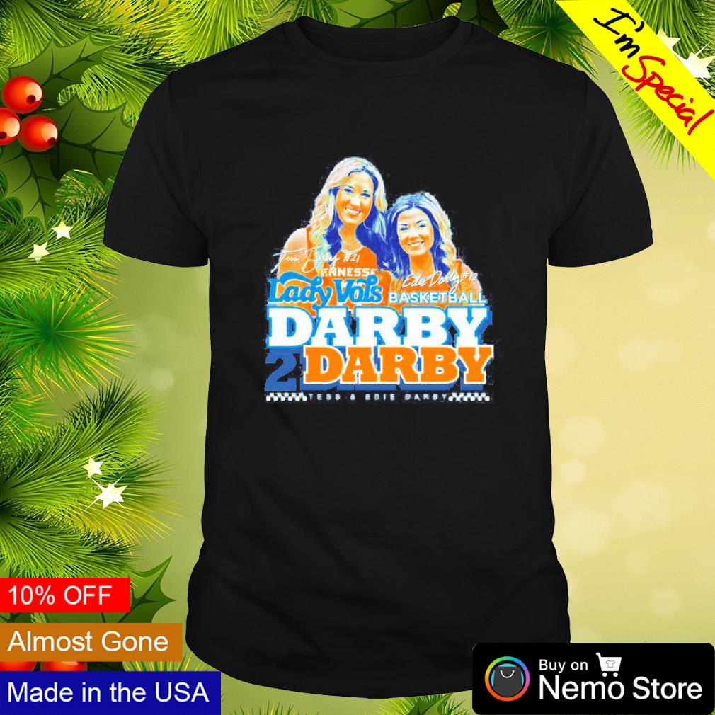 Darby 2 Darby Tess and Edie Darby Tennessee Lady Vols basketball shirt