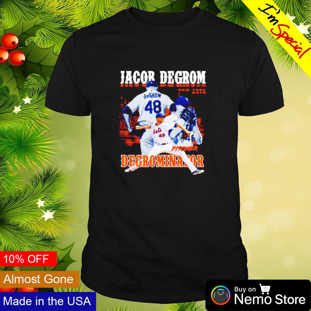 Degrominator Jacob DeGrom NewYork Mets shirt