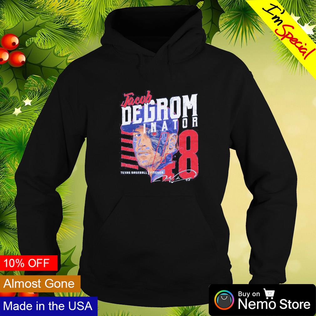 Jacob Degrom Degrominator Texas Rangers Shirt, hoodie, sweater