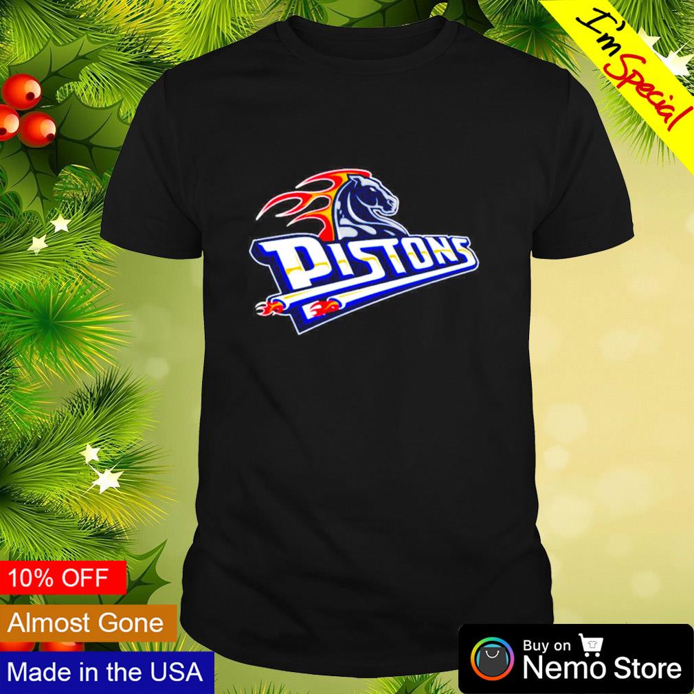 Detroit Pistons logo shirt
