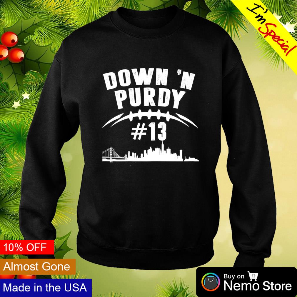 Down 'N Purdy Brock Purdy No 13 San Francisco 49ers Shirt t-shirt by To-Tee  Clothing - Issuu