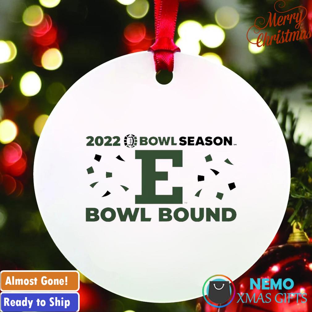 Eastern Michigan 2022 bowl season bowl bound ornament