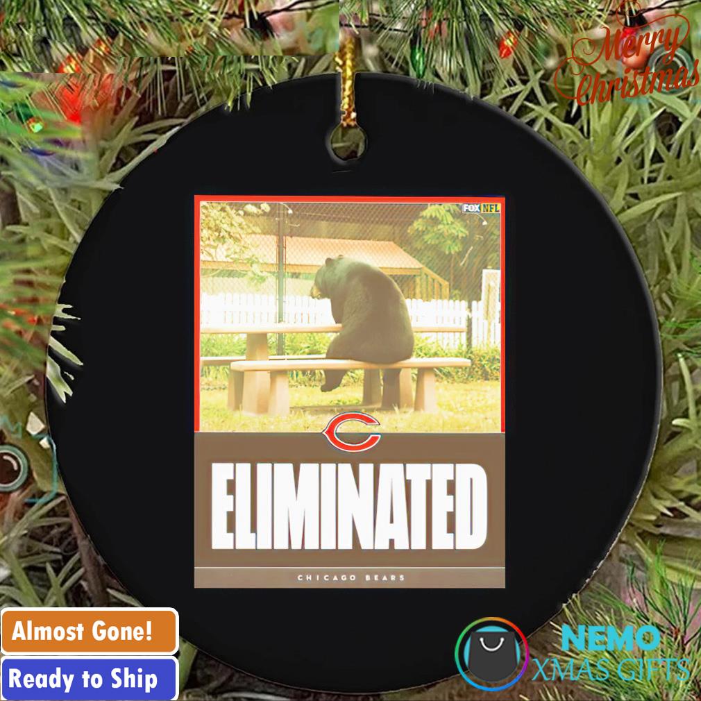 Eliminated Chicago Bears ornament