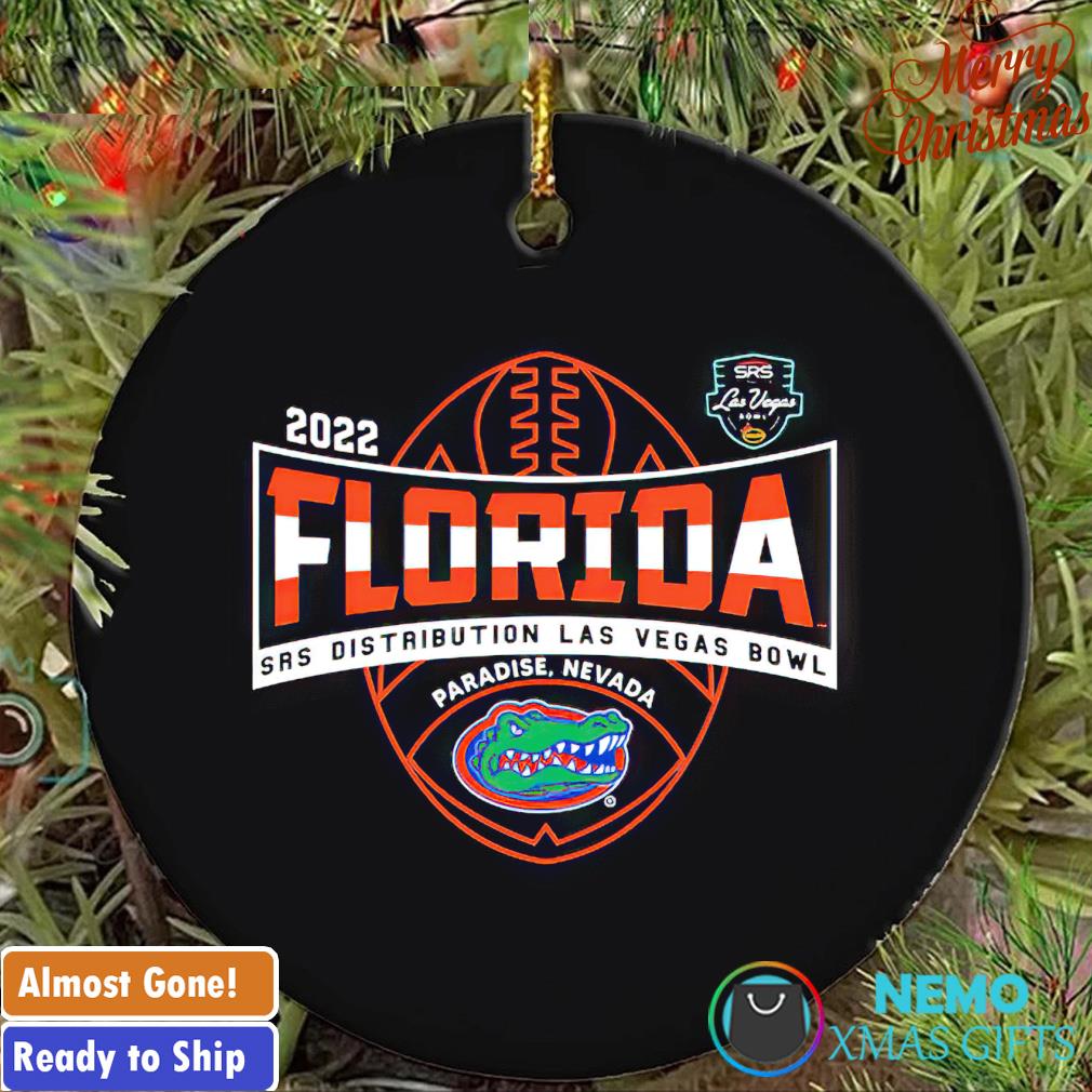 Florida Football 2022 SRS Distribution Las Vegas Bowl Bound ornament