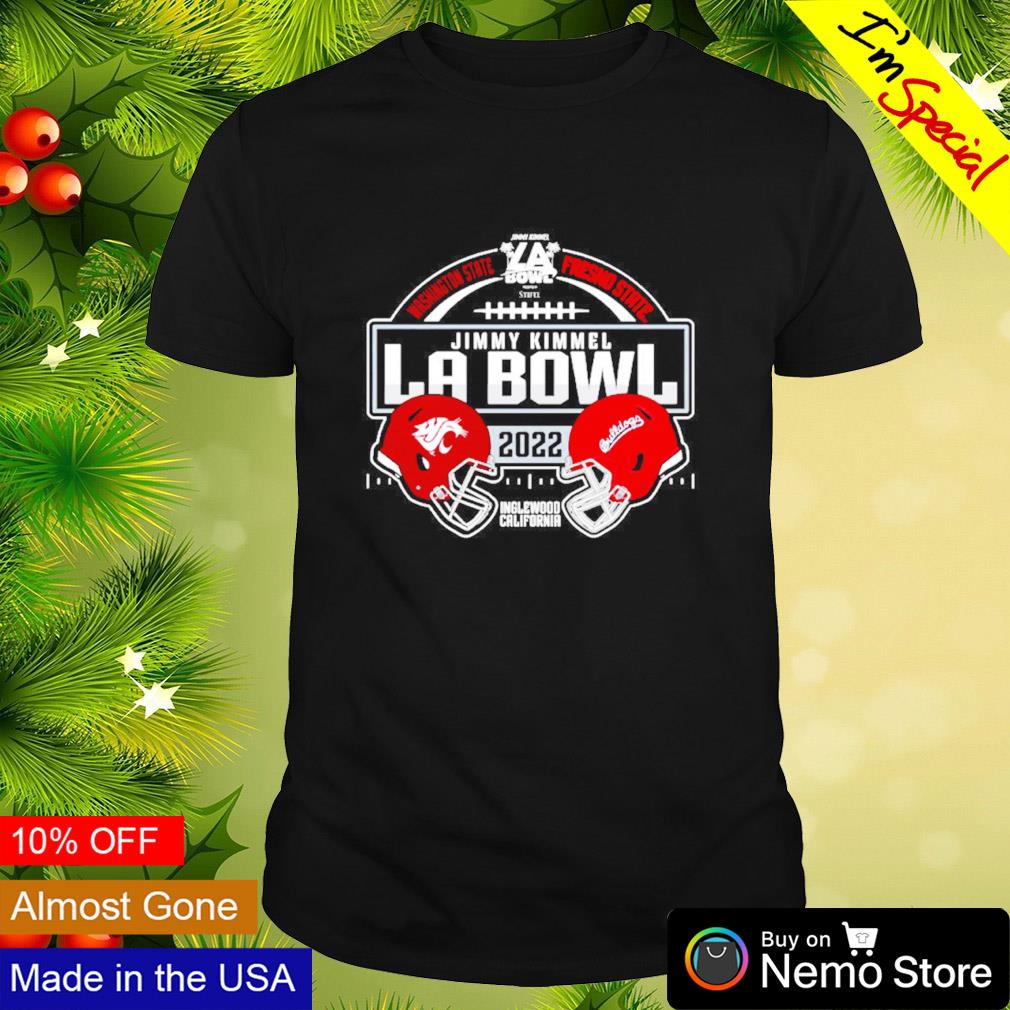 Fresno State Bulldogs vs Washington State Cougars 2022 Jimmy Kimmel LA bowl matchup shirt