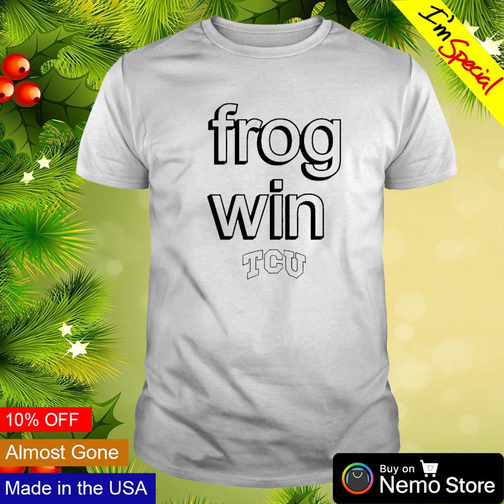 Frog win TCU Horned Frogs shirt