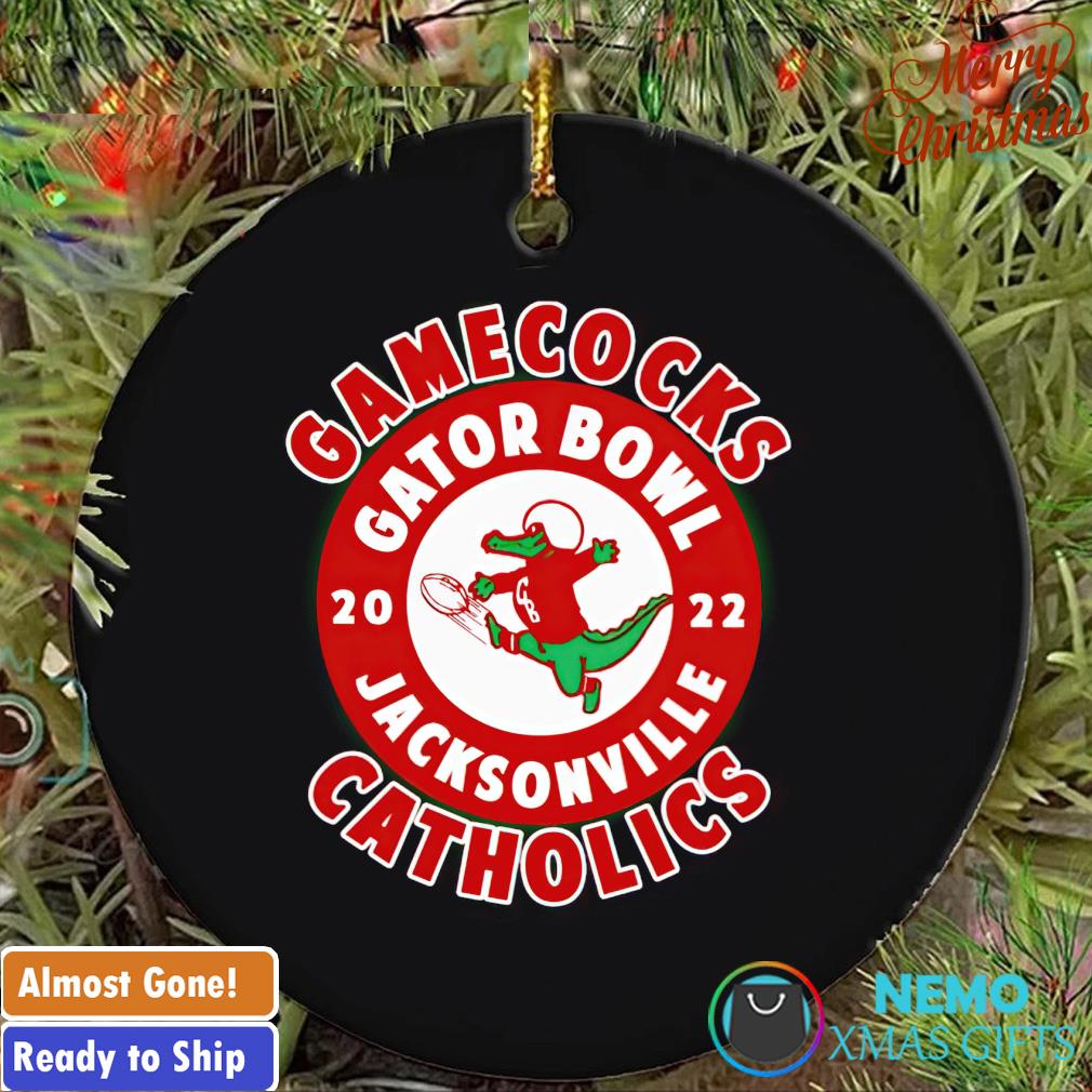 Gamecock Catholics Gator Bowl 2022 Jacksonville ornament