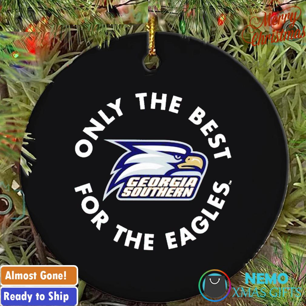 Georgia Southern only the best for the eagles ornament