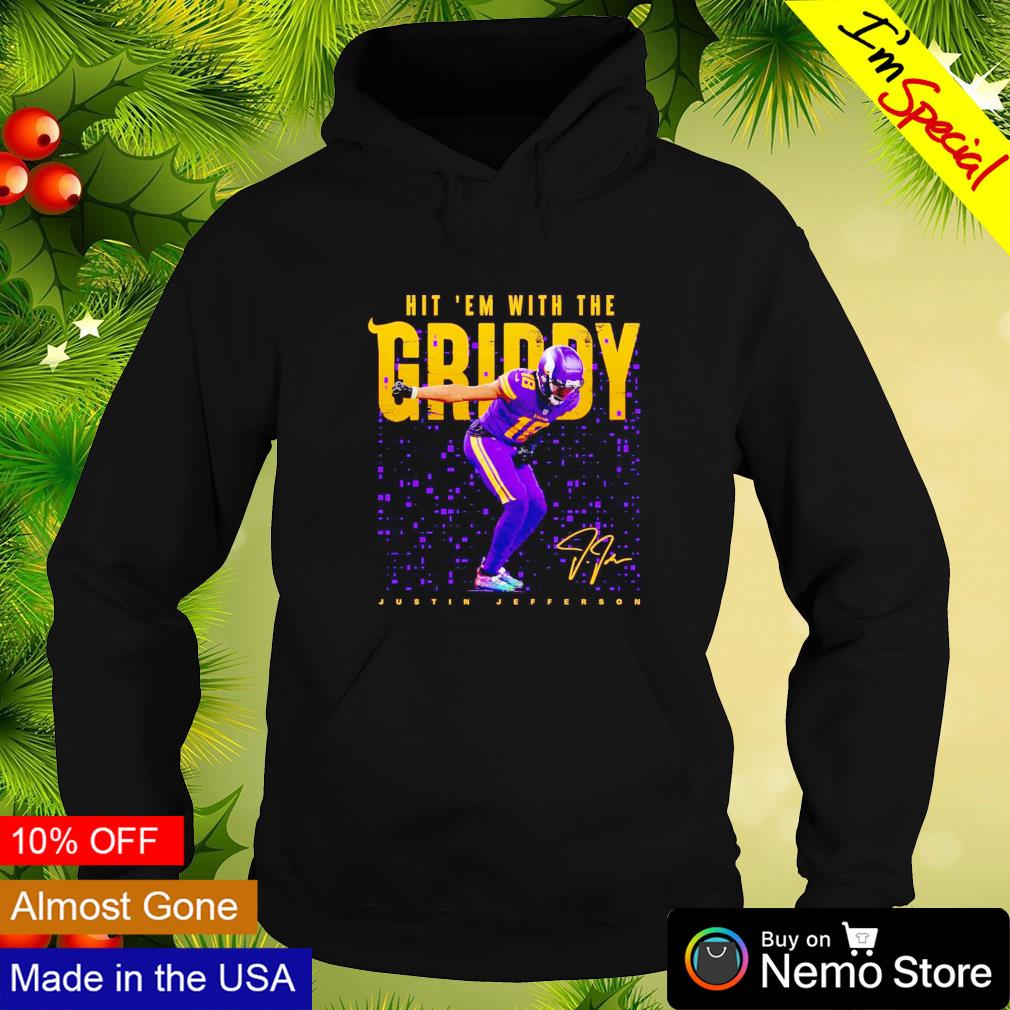 The Griddy Youth Justin Jefferson Minnesota Vikings shirt, hoodie, sweater,  long sleeve and tank top