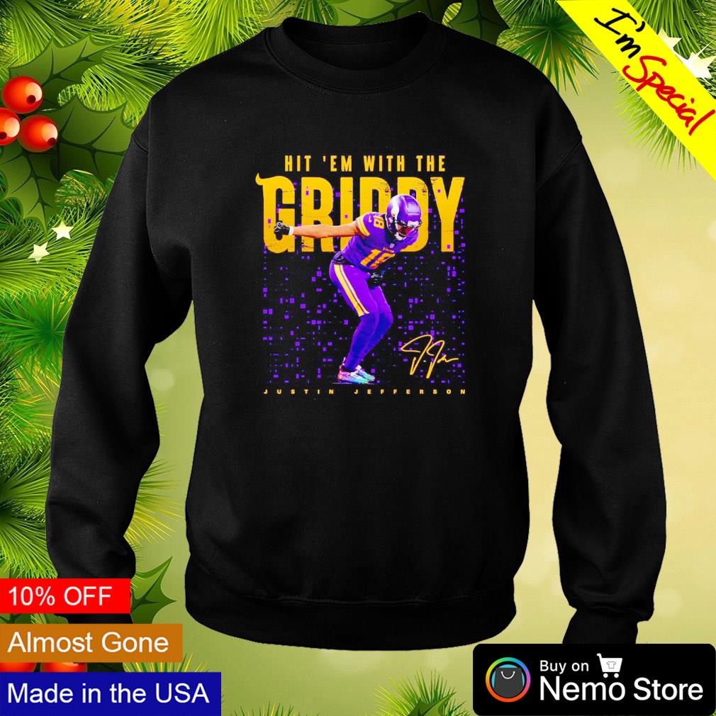 Official The Griddy Youth Justin Jefferson Minnesota Vikings shirt, hoodie,  sweater, long sleeve and tank top