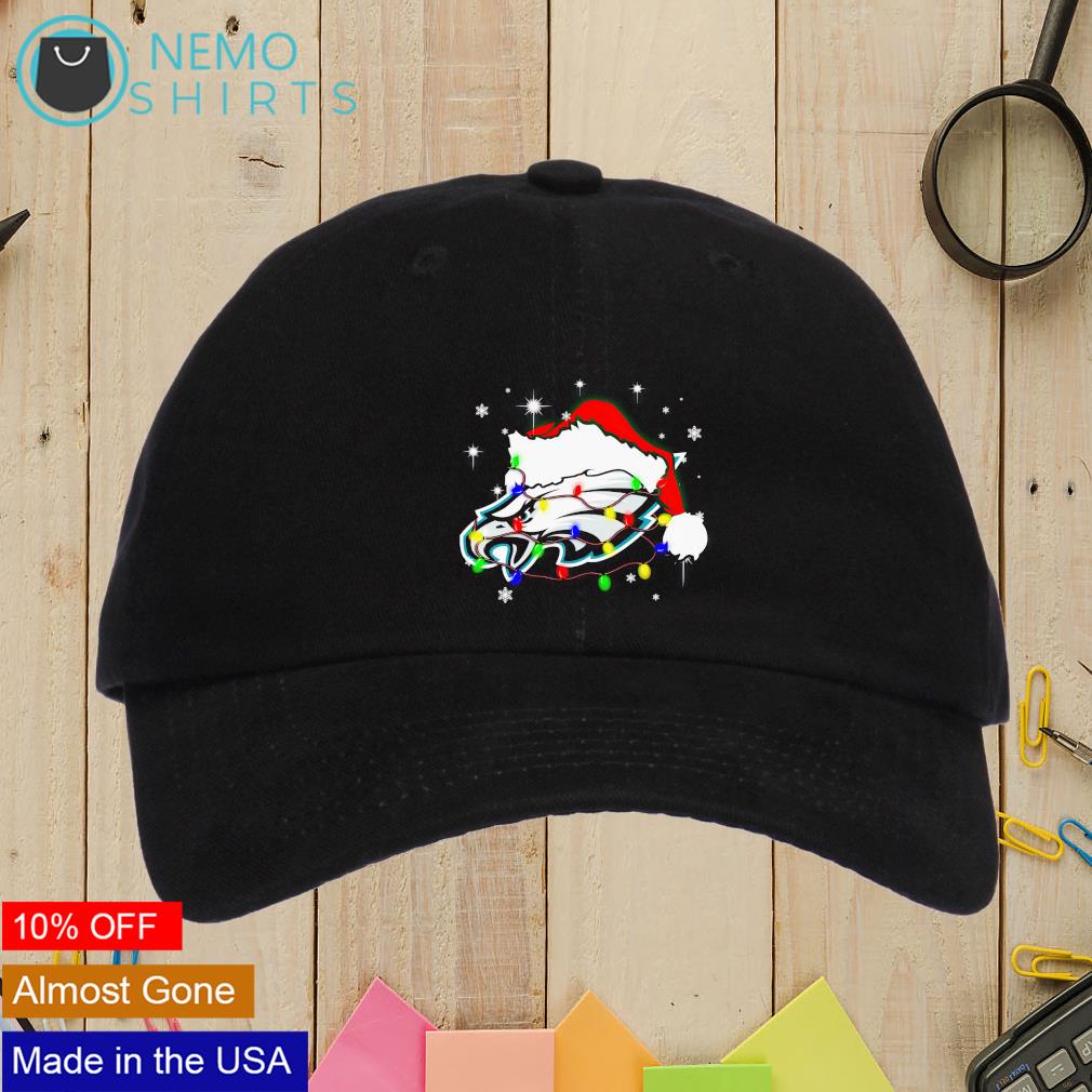 Eagles Santa hat Christmas cap hat, hoodie, sweater and v