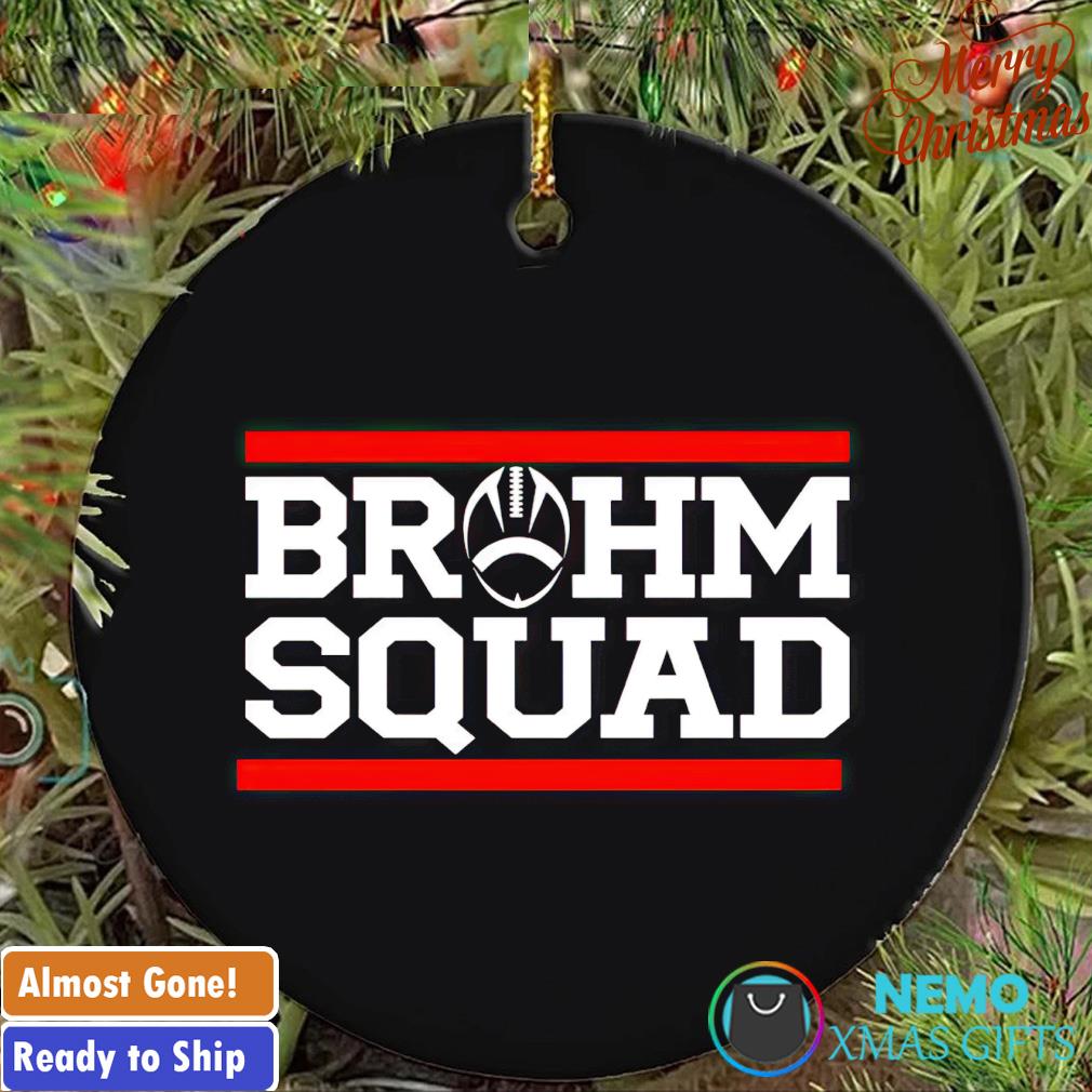 Jeff Brohm squad ornament