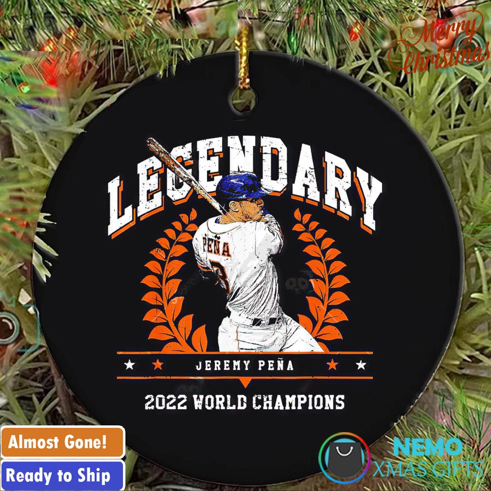 Jeremy Pena Legendary 2022 World Champion ornament