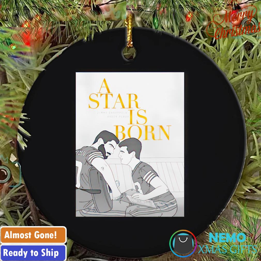 Jimmy Garoppolo a star is born ornament