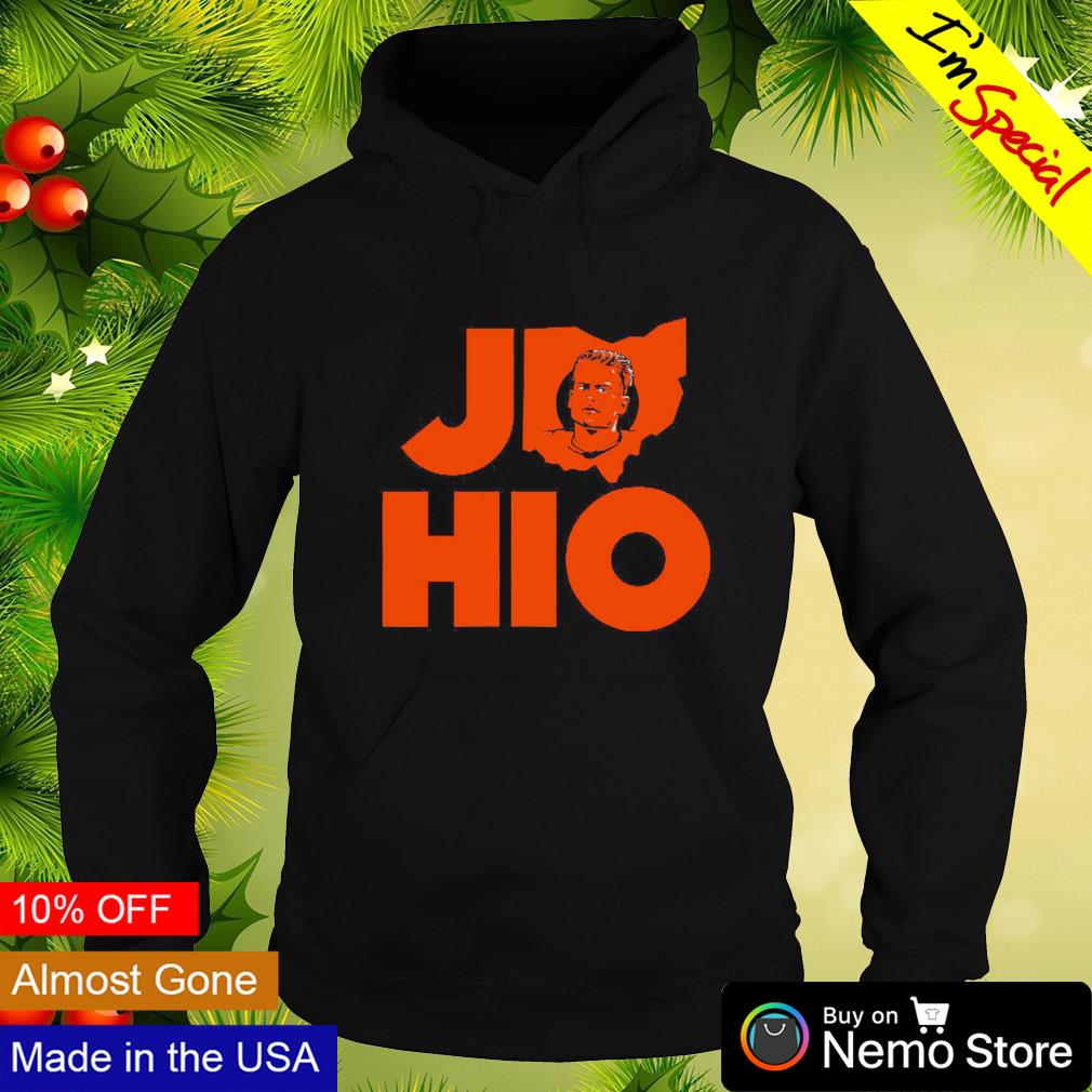 Joe Burrow Jo-Hio funny T-shirt, hoodie, sweater, long sleeve and tank top