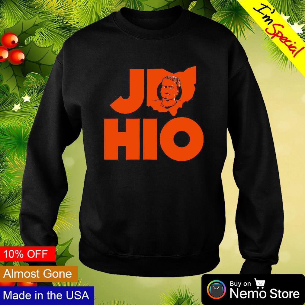 Jo-hio Joe Burrow Cincinnati Bengals shirt, hoodie, sweater and v-neck t- shirt