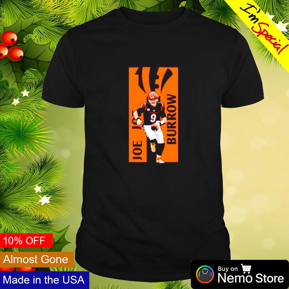 Joe Burrow 9 Cincinnati Bengals player football poster shirt, hoodie,  sweater, long sleeve and tank top