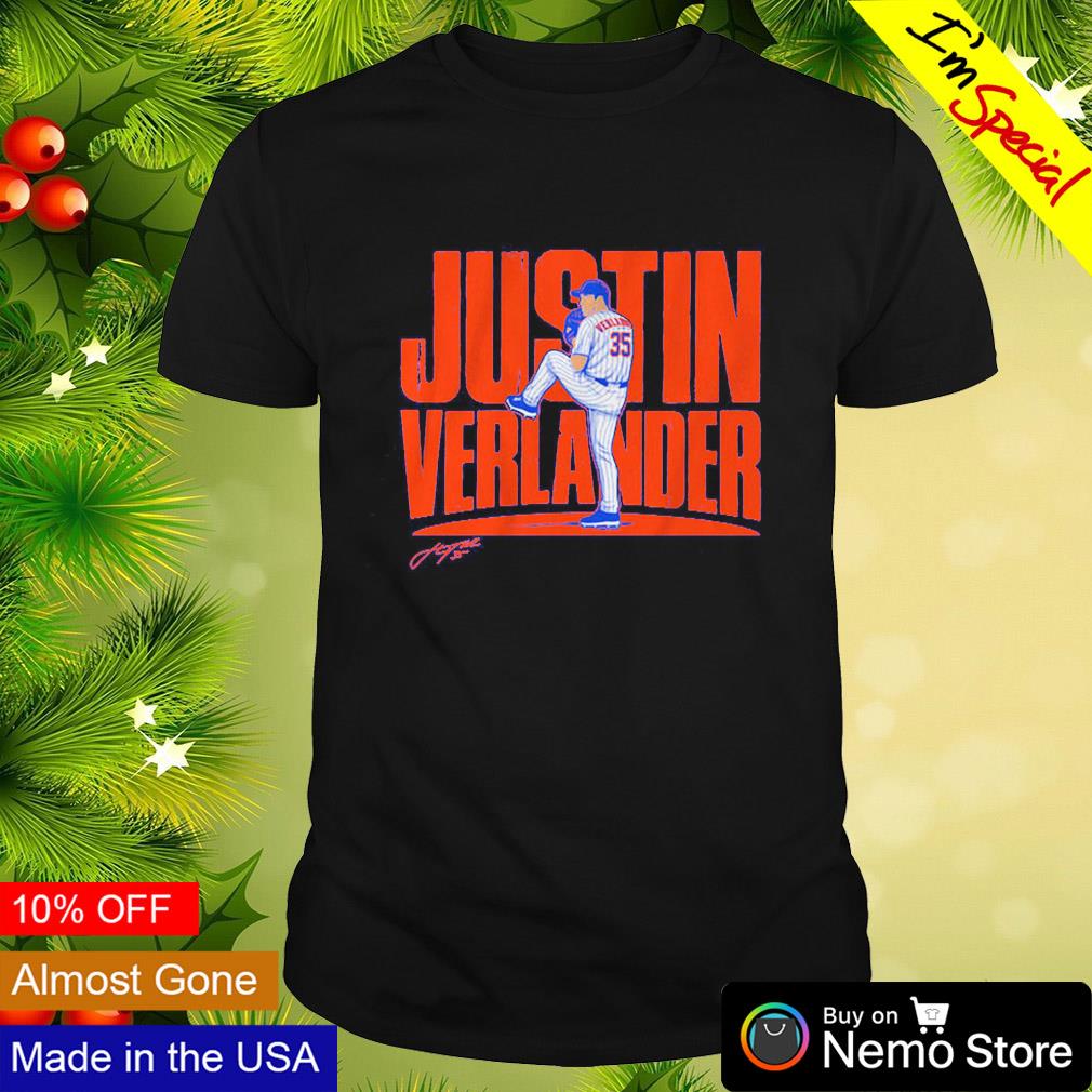 Justin Verlander New York Mets baseball pitcher shirt