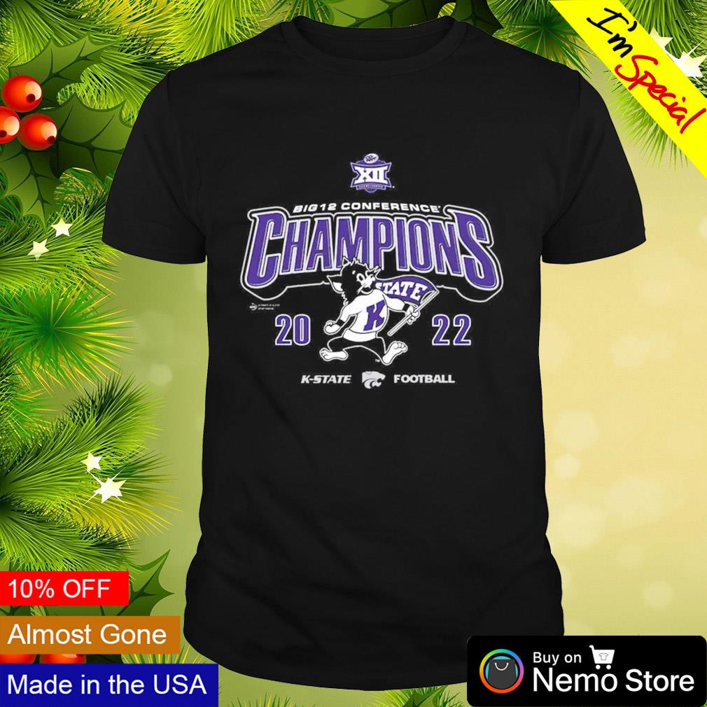 K-State Wildcats football 2022 big 12 conference champions shirt
