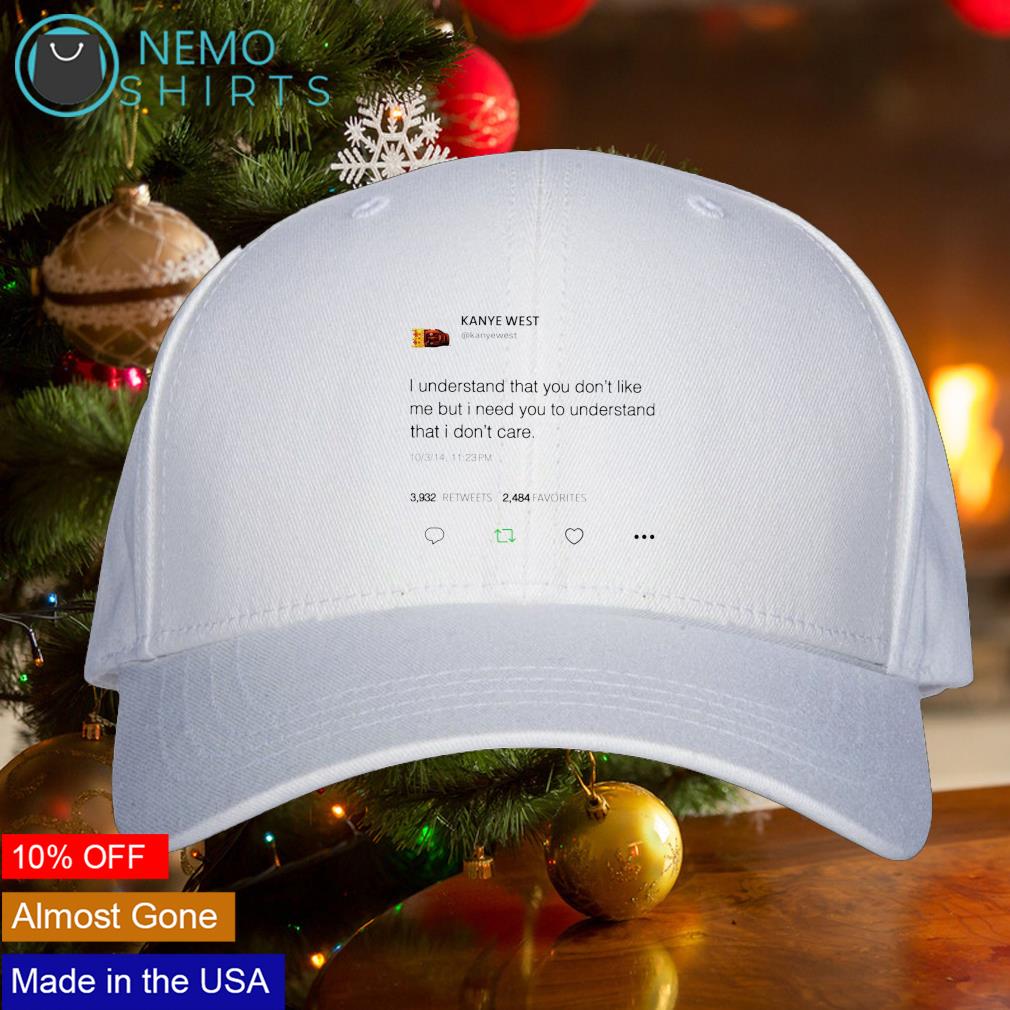 Kanye West I understand that you don't like me cap hat