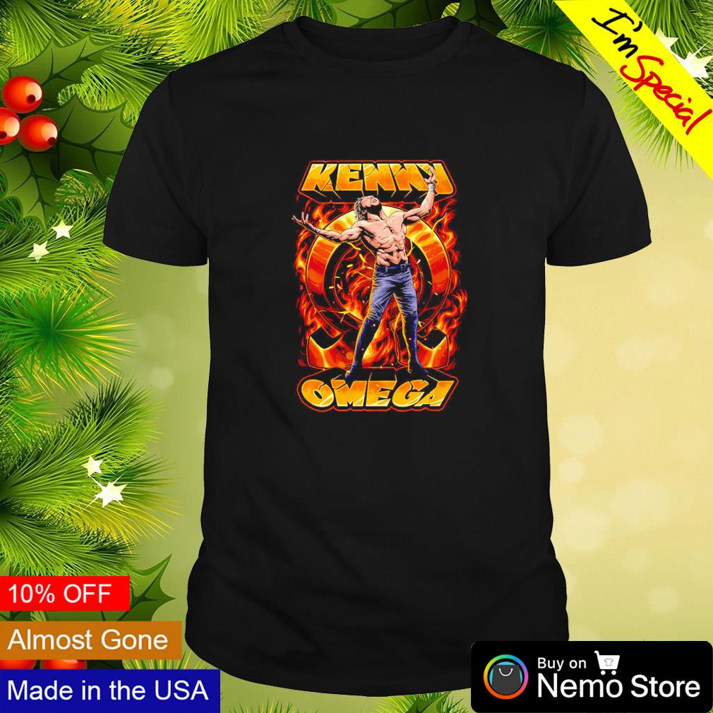 Kenny Omega blazing shirt