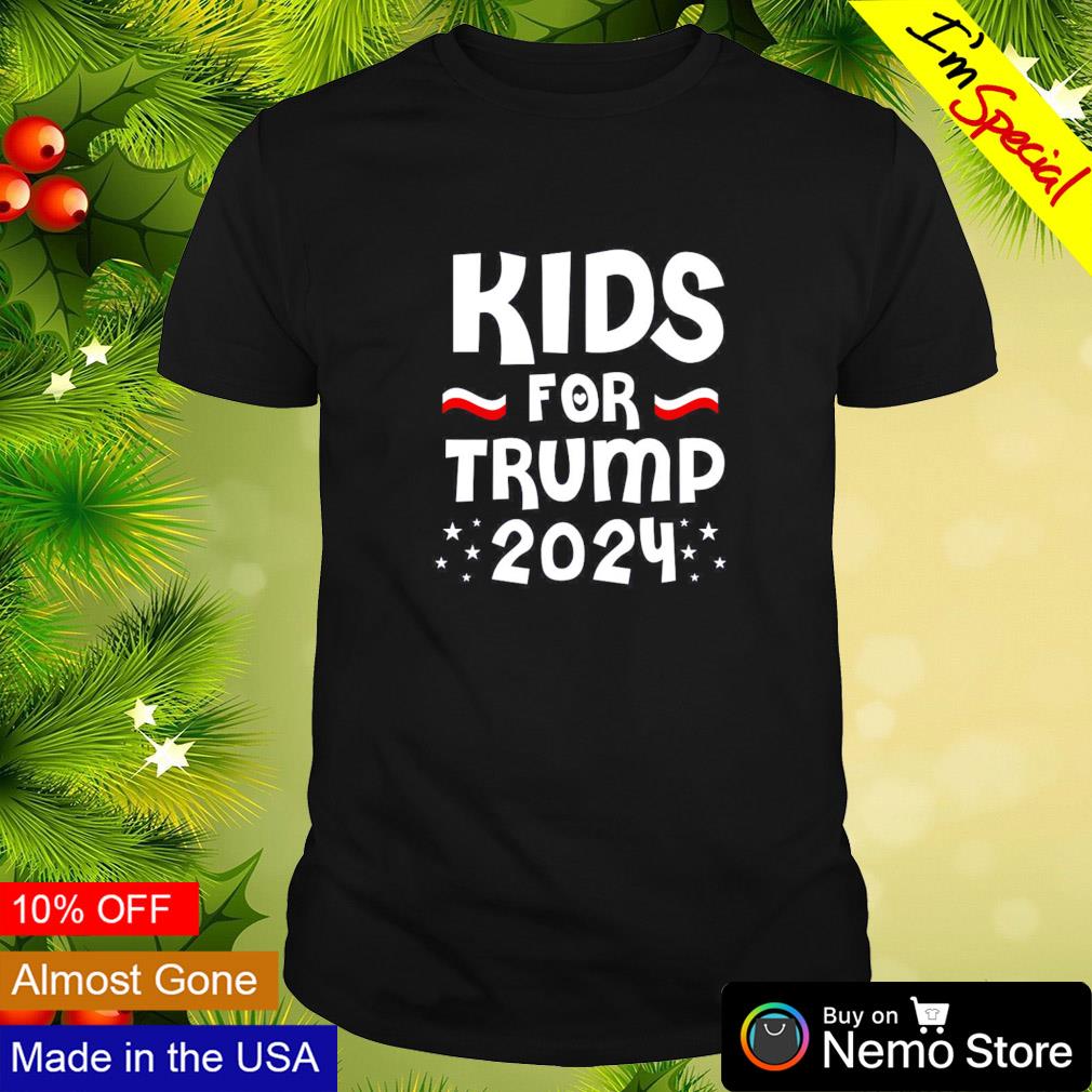 Kids for Trump 2024 shirt