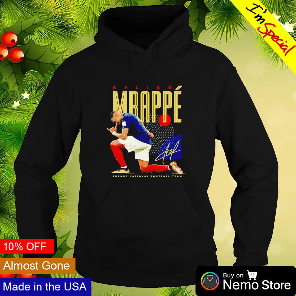 Kylian Mbappe France Football Team signature World Cup 2022 shirt, hoodie,  sweater, long sleeve and tank top