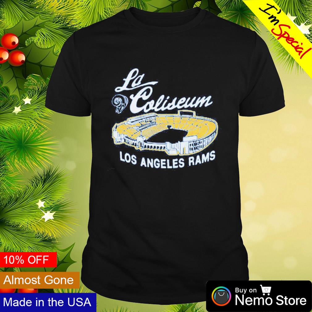 Los Angeles Rams Coliseum stadium shirt