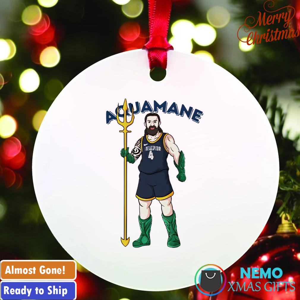 Memphis Steven Adams Aquaman Aquamane ornament