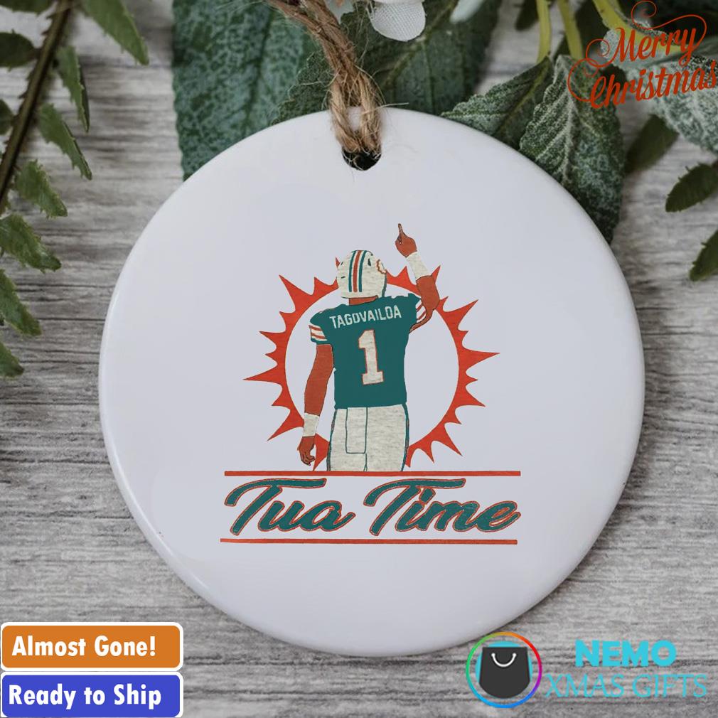 Miami Dolphins Classic Round Ornament