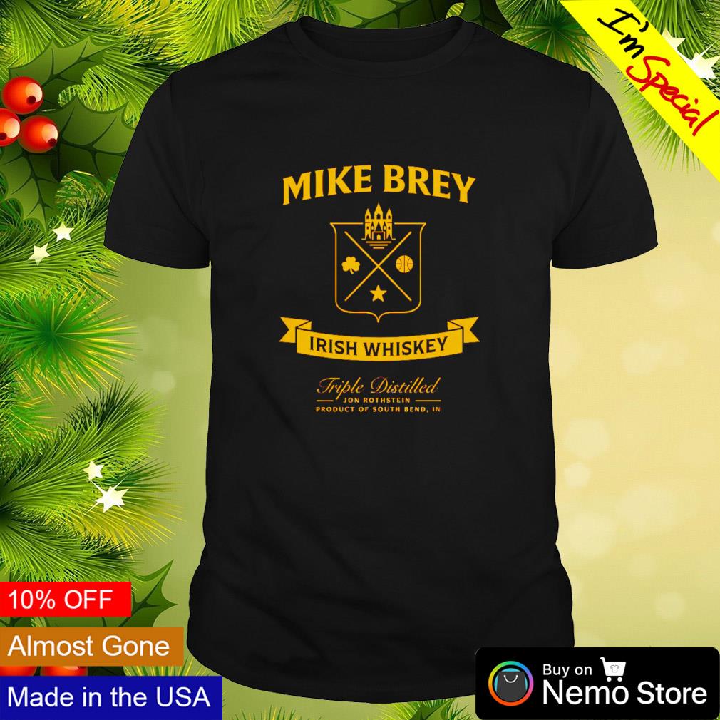 Mike Brey Irish Whiskey shirt
