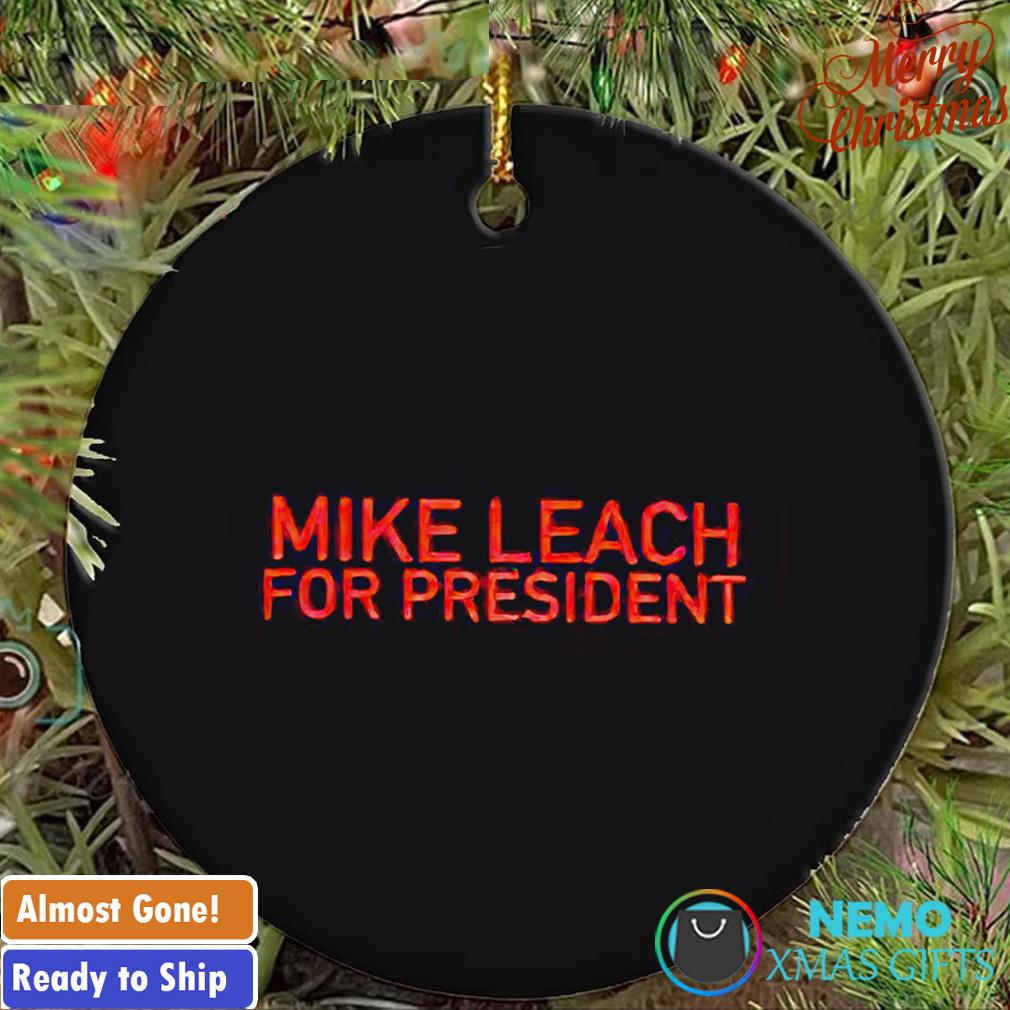 Mike Leach for the president ornament