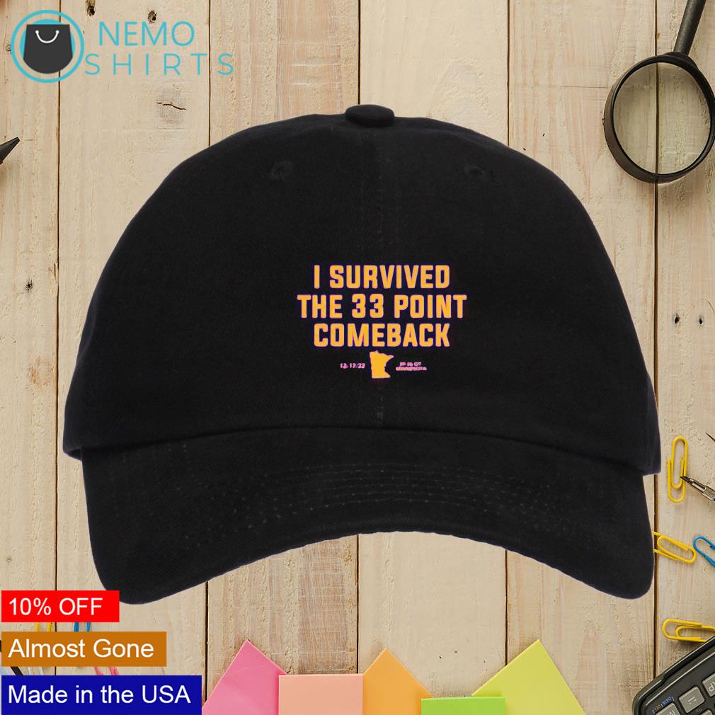 i survived the 33 point comeback shirt