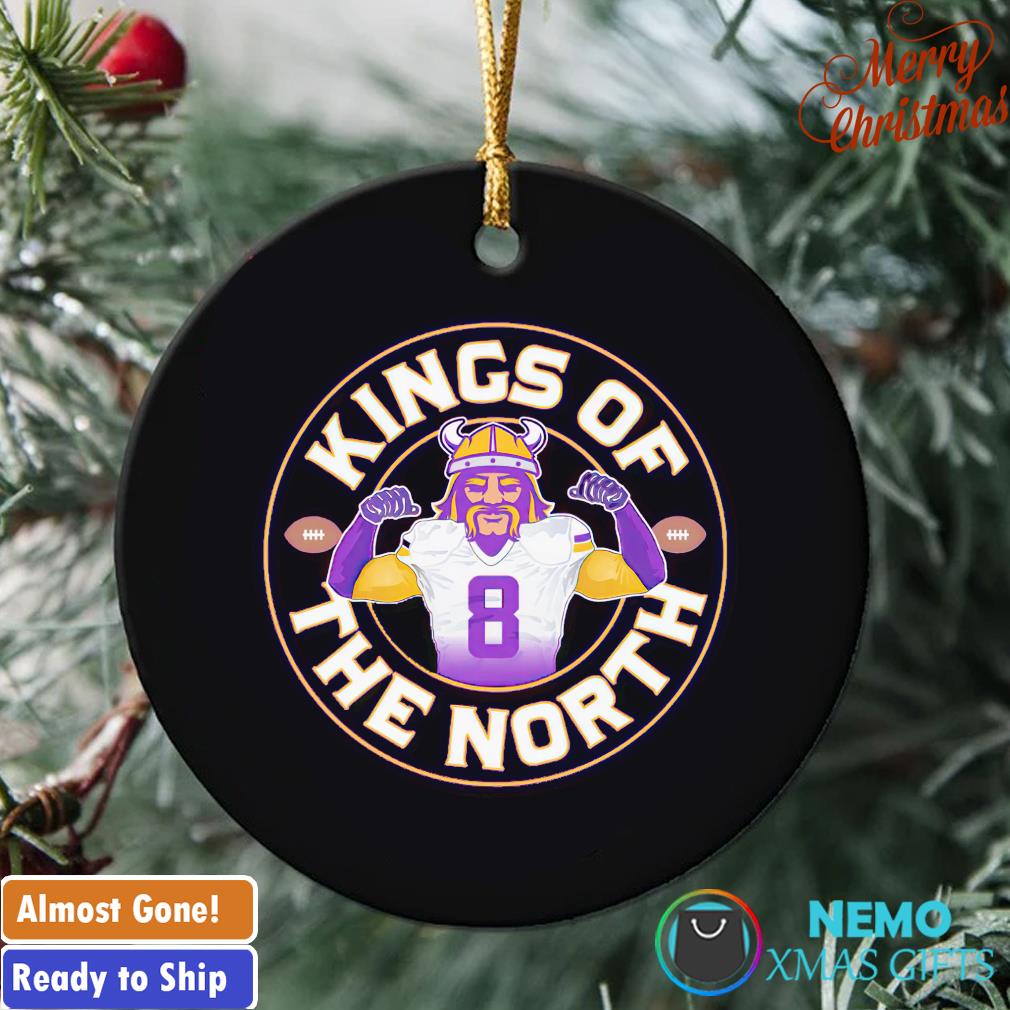 The Grinch Hand Holding Ornament Minnesota Vikings Christmas Sweater Shirt